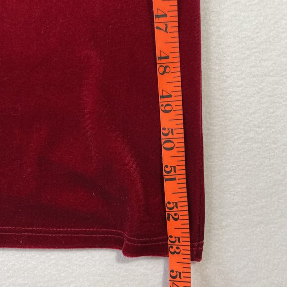 Fashion Nova Weekend Icon Velvet Maxi Shirt Dress Burgundy Size M - Picture 12 of 16